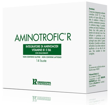 Aminotrofic R Integratore Aminoacidi Vitamine B1 B6 14 Bustine