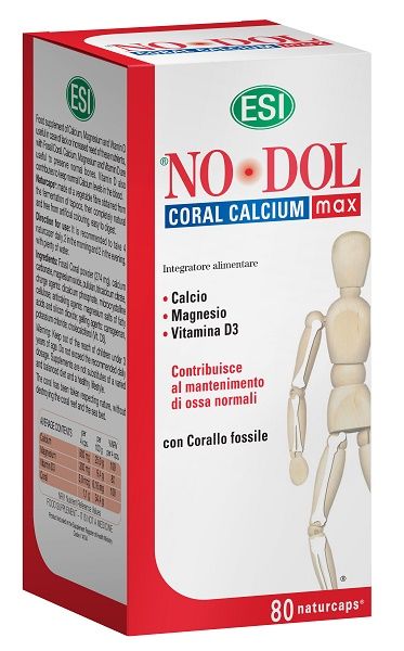 Esi No Dol Coral Calcium Max Integratore Ossa 80 Capsule