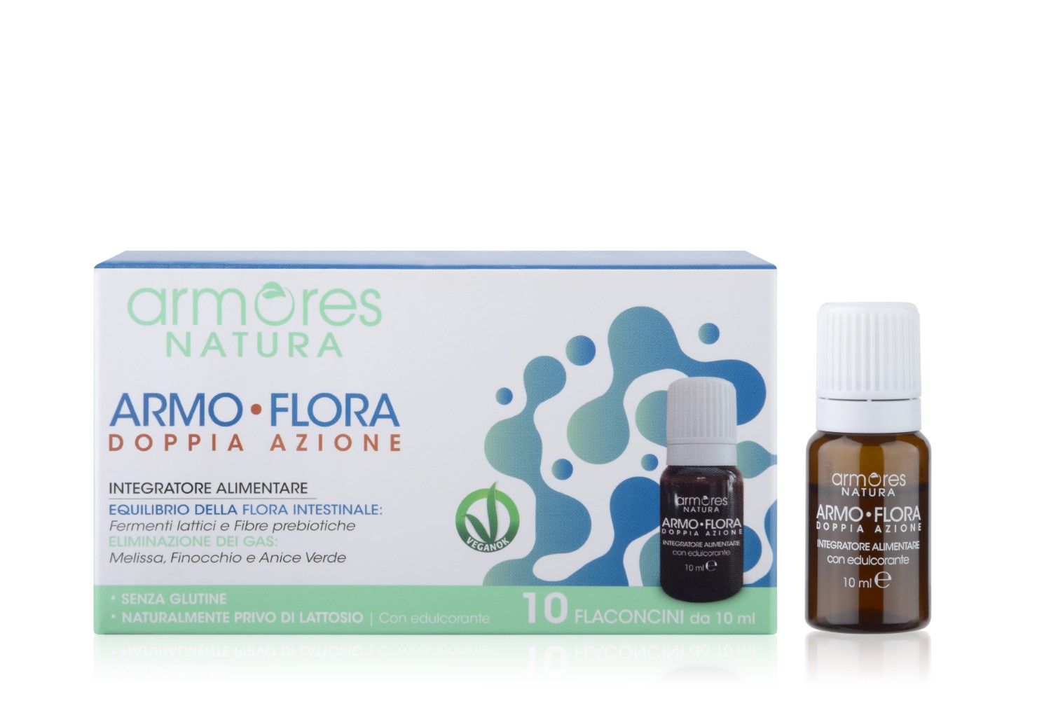 Armores Natura Armo Flora Doppia Azione Integratore 10 Flaconcini 10ml