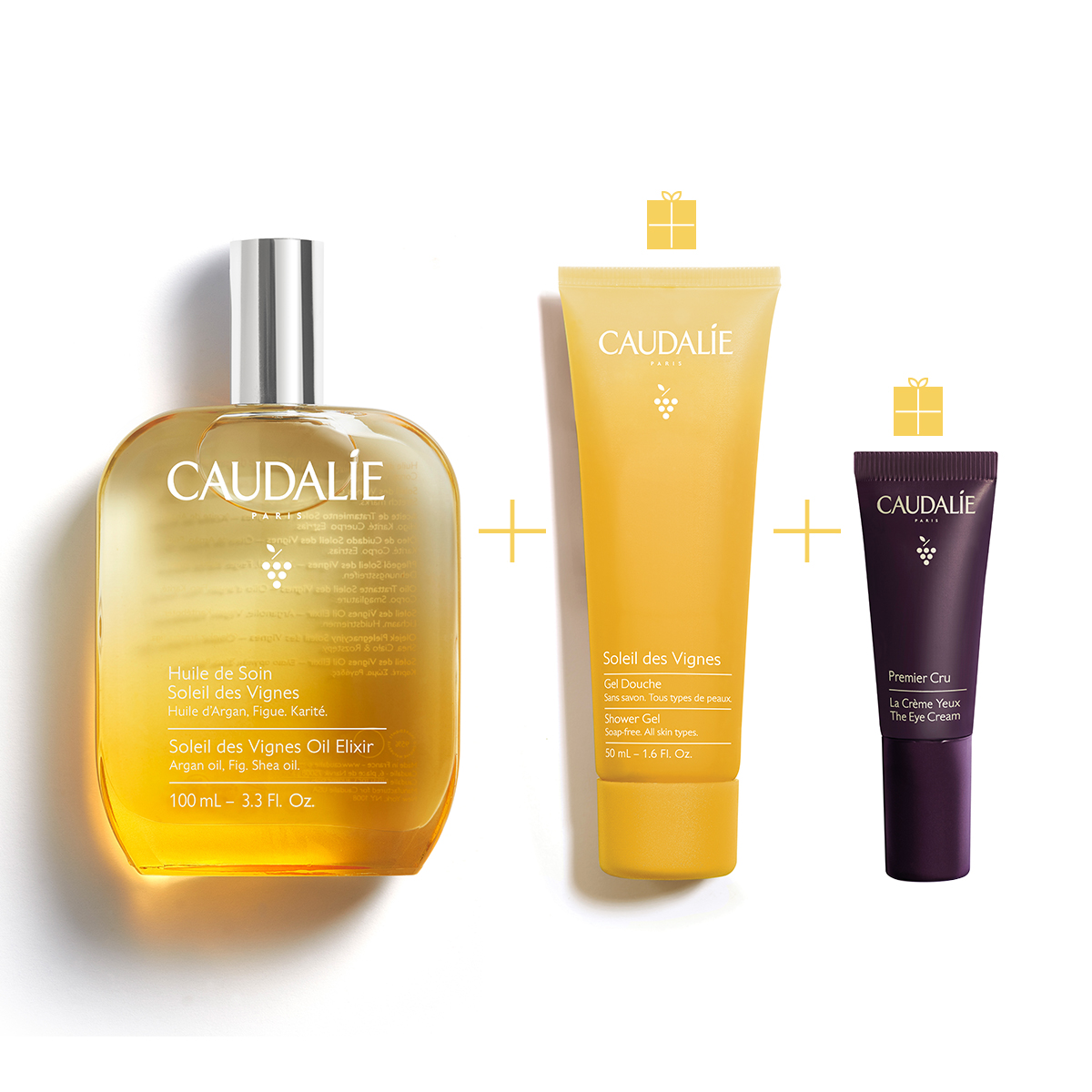 image - 986844126 - OLIO TRATTANTE SOLEIL DES VIGNES XMAS 2023 1 OLIO 100 ML + 2 GEL DOCCIA SOLEIL 50 ML + 1 CREMA OCCHI PREMIER CRU 5 ML - 4743348_2.jpg