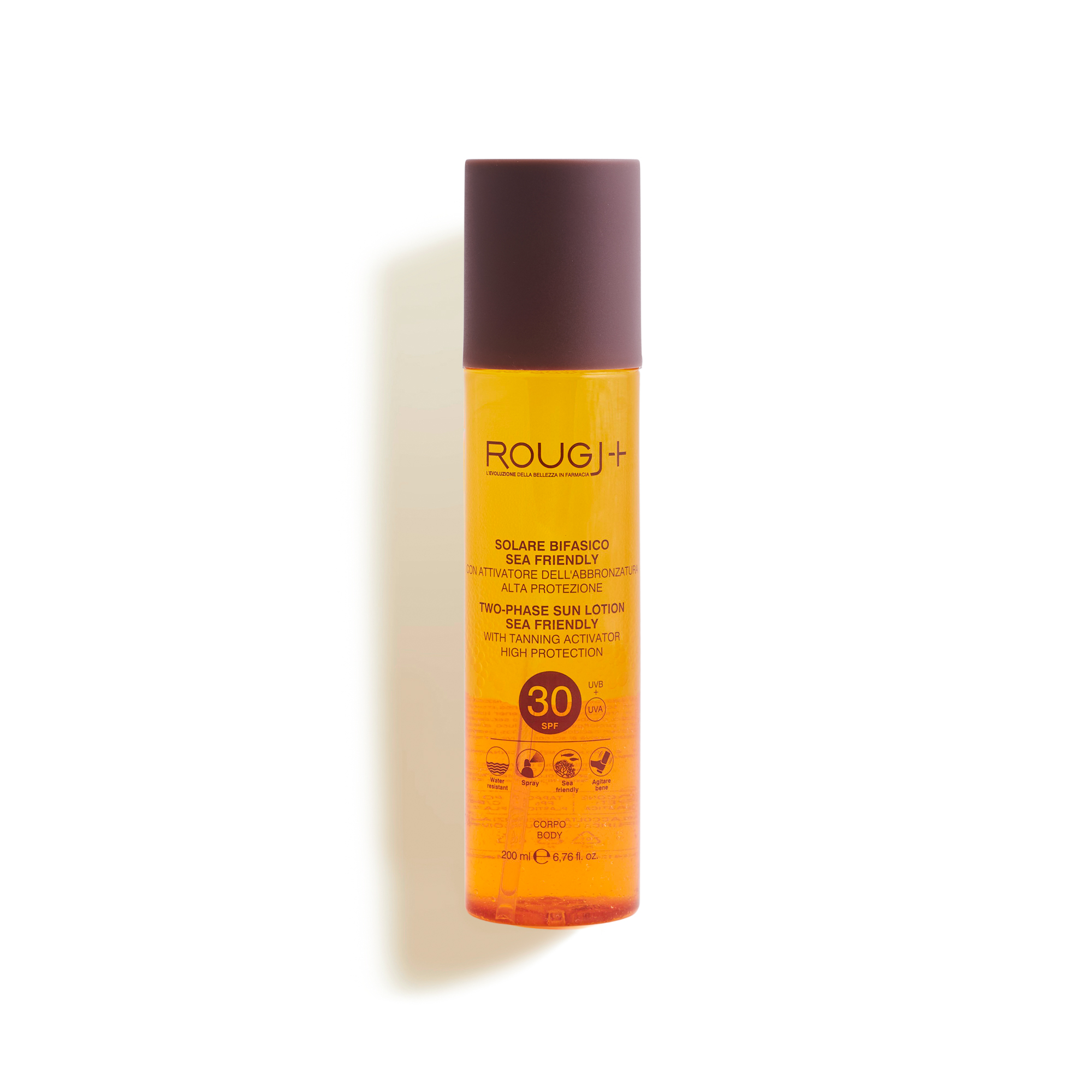 Rougj Suntech Bifasico Intensificatore Abbronzatura SPF 30 Protezione Solare 100ml