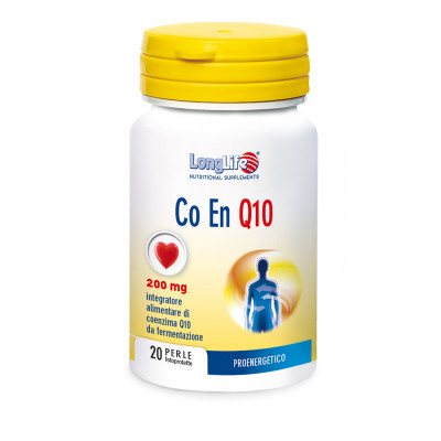 Longlife Coenzima Q10 200mg Integratore 20 Perle