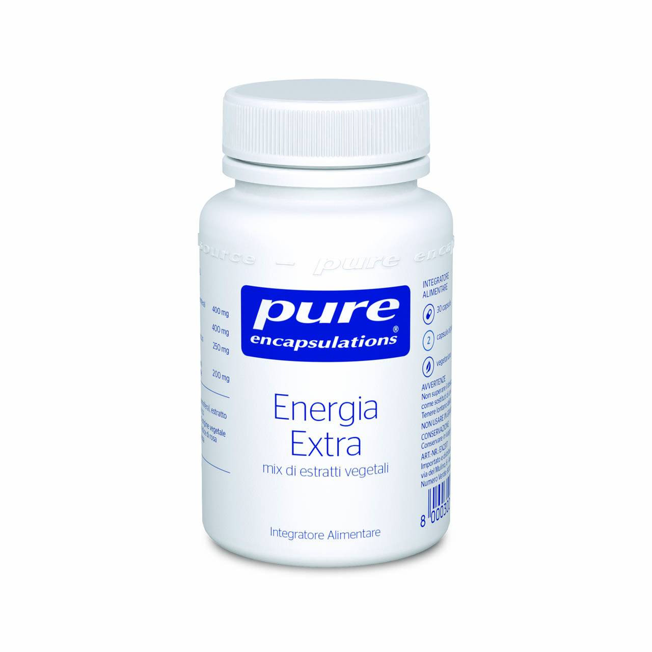 Pure Encapsulations Energia Extra 30 Capsule