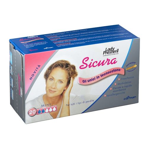 image - 930456506 - LADY PRESTERIL PANNOLONE PER INCONTINENZA SICURA MISURA MINI20 PEZZI - 4861649_2.jpg