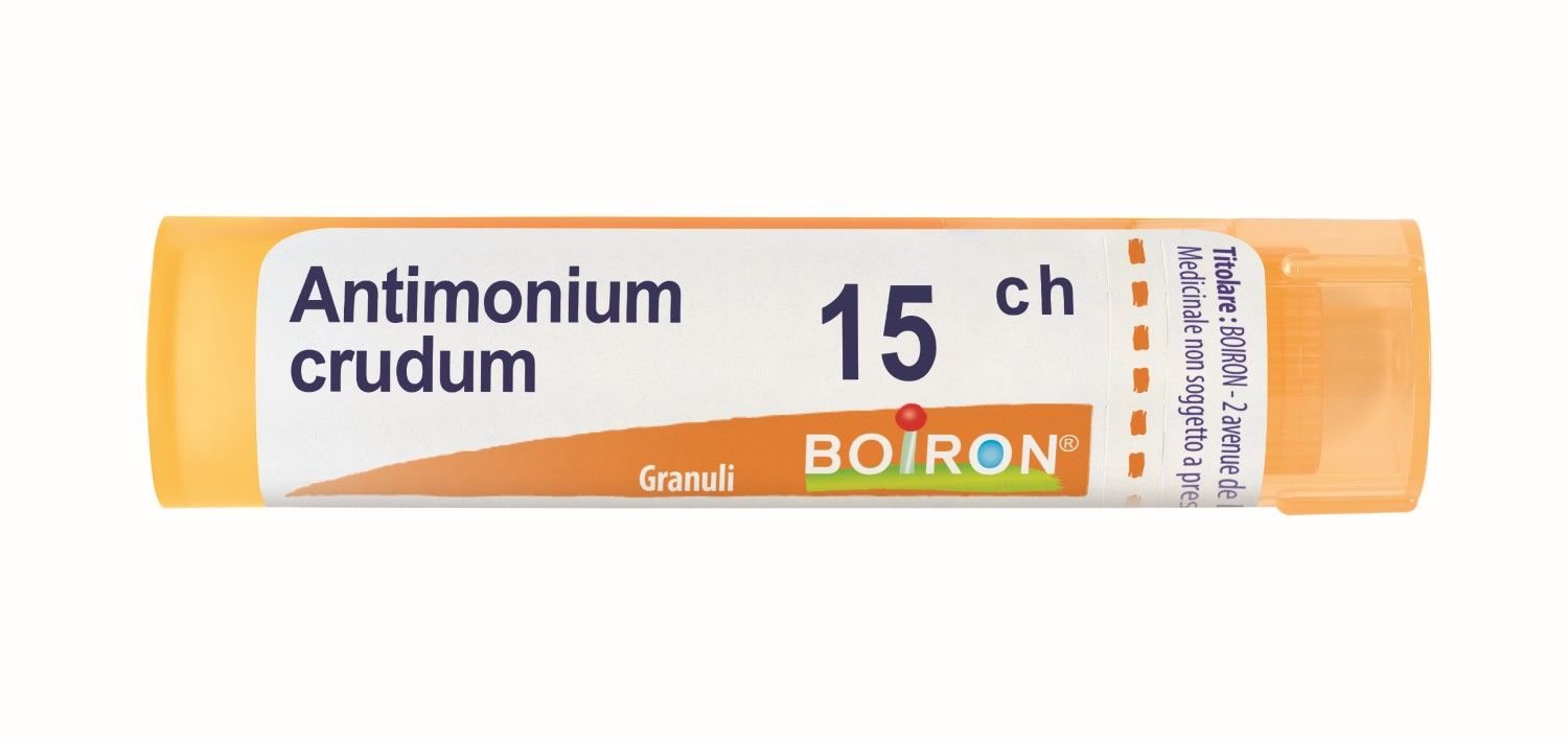 Boiron Antimonium Crudum 15ch 80 Granuli Contenitore Multidose