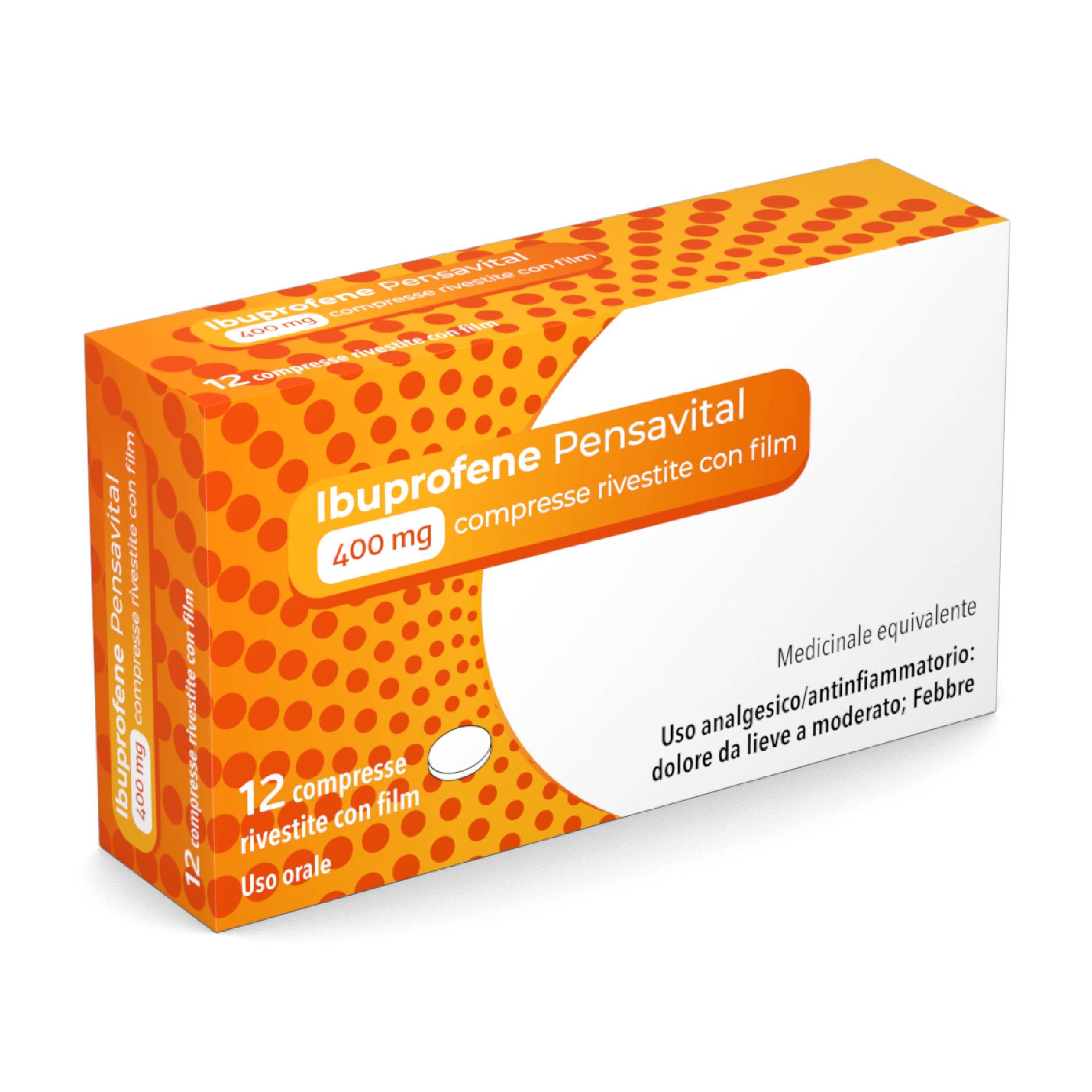 Pensavital Ibuprofene 400mg 12 Compresse Rivestite