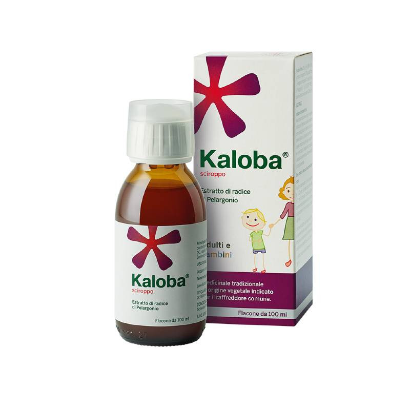 Kaloba Sciroppo Trattamento anti-influenzale per Adulti E Bambini 100ml