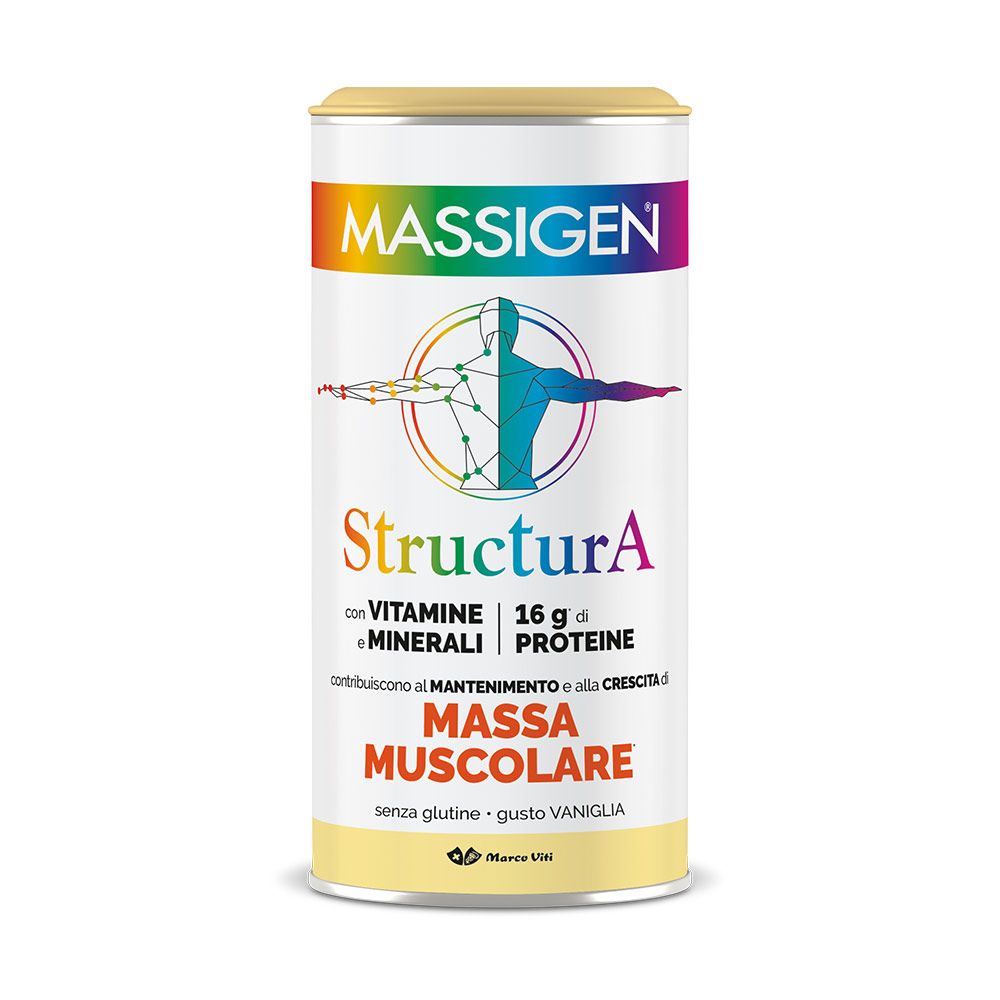 Massigen Structura Vaniglia Alimento Proteico 252g