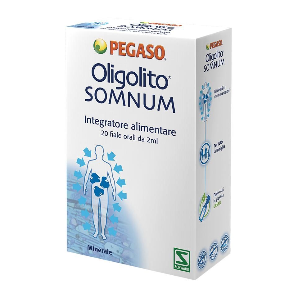 Pegaso Oligolito Somnum Integratore Sonno 20 Fiale 2ml