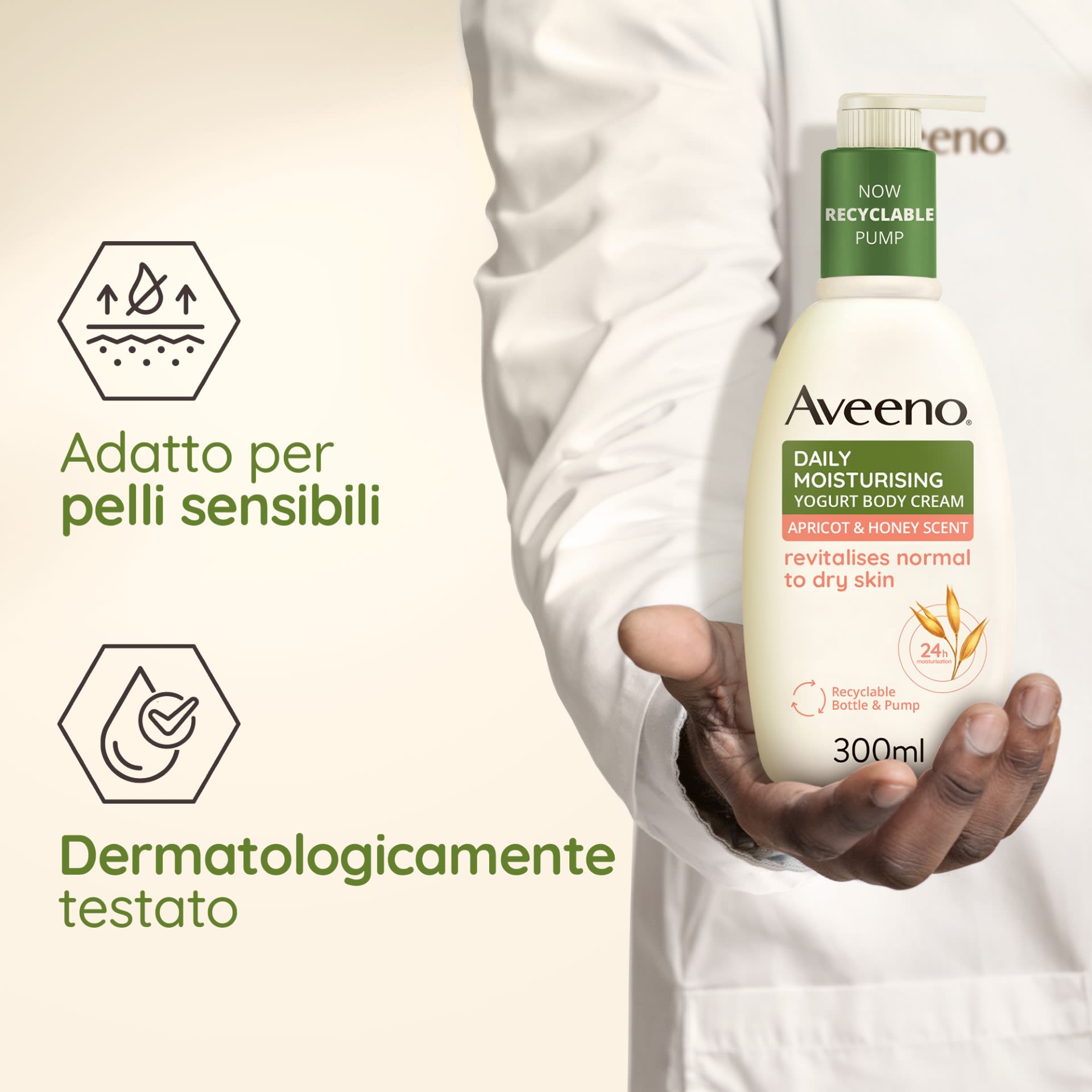 image - 979276995 - AVEENO CREMA CORPO YOGURT ALBICOCCA&MIELE 300 ML - 4735405_9.jpg