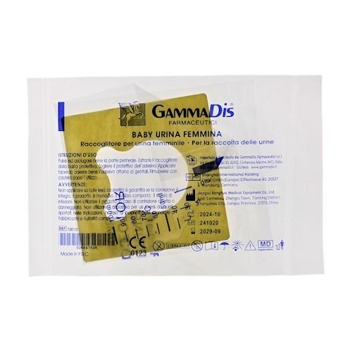 image - 926647595 - Contenitore sterile per urina femminile, realizzato in PVC antiallergico con adesivo neutro, ideale per la raccolta igienica delle urine nei neonati femmine. - 7865910_2.jpg
