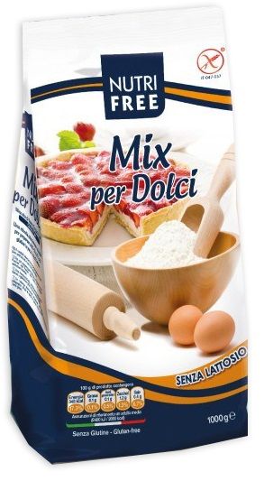 Nutrifree Mix Dolci Farina Senza Glutine E Lattosio 1kg