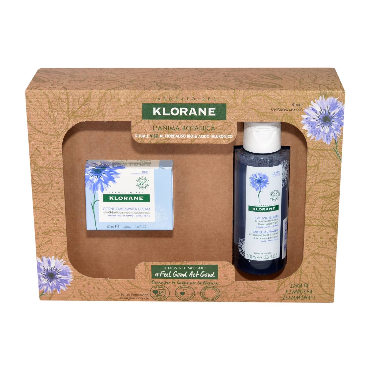 Klorane Rituale Viso Fiordaliso Cofanetto Natale