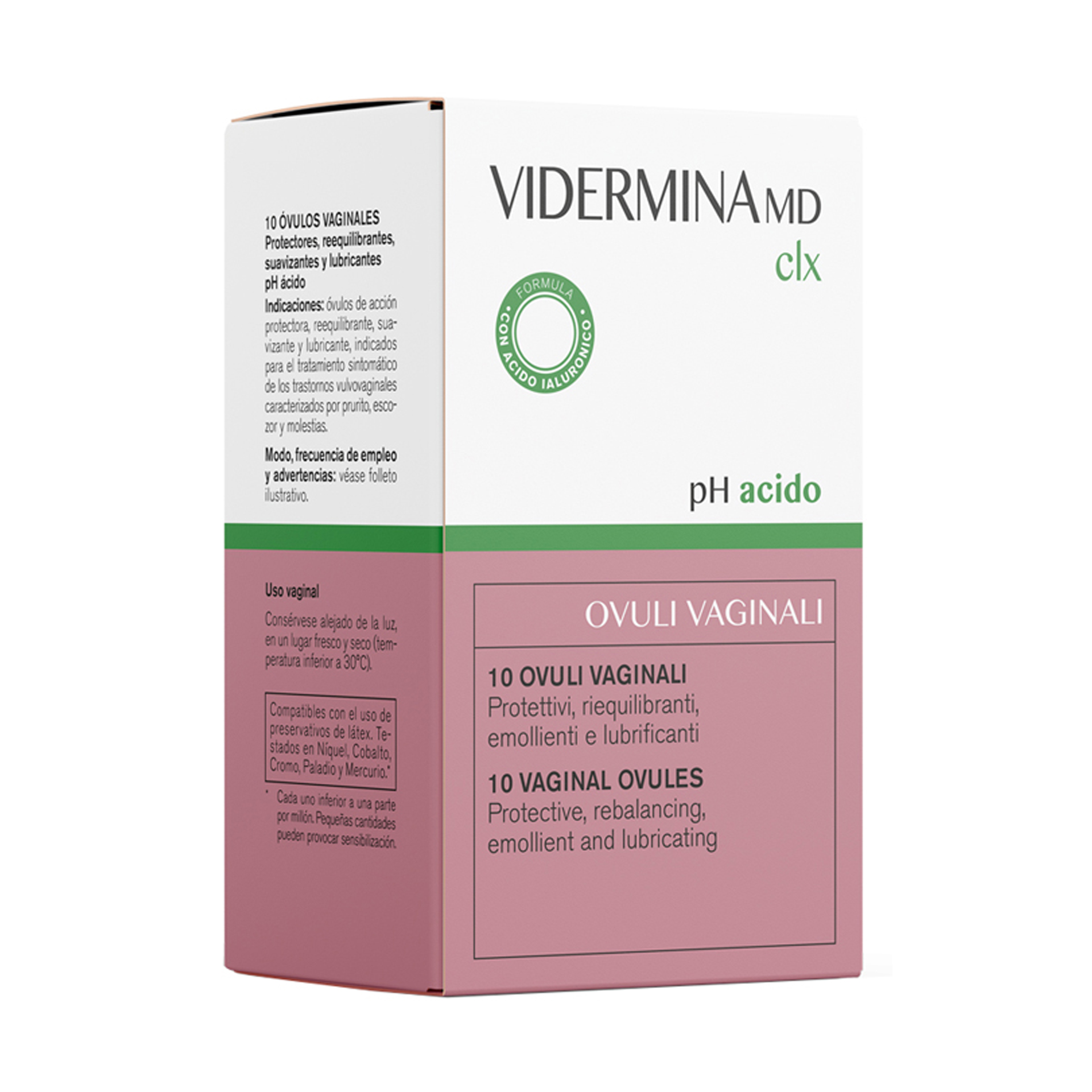 Vidermina Clorexidina Ovuli 10 Pezzi