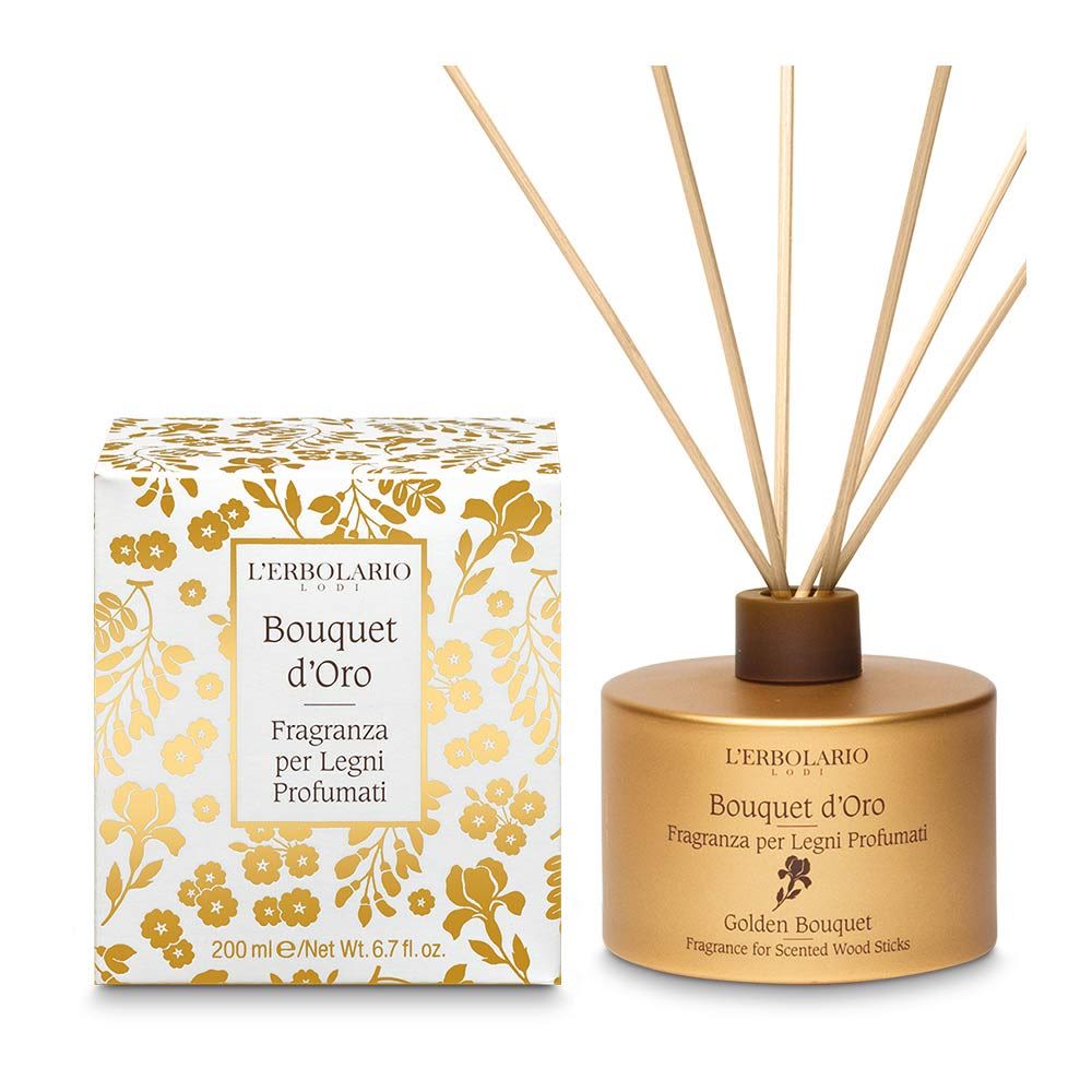 981047982 - L'Erbolario Bouquet D'oro Fragranza per Legni Profumati 200ml - 4737123_1.jpg