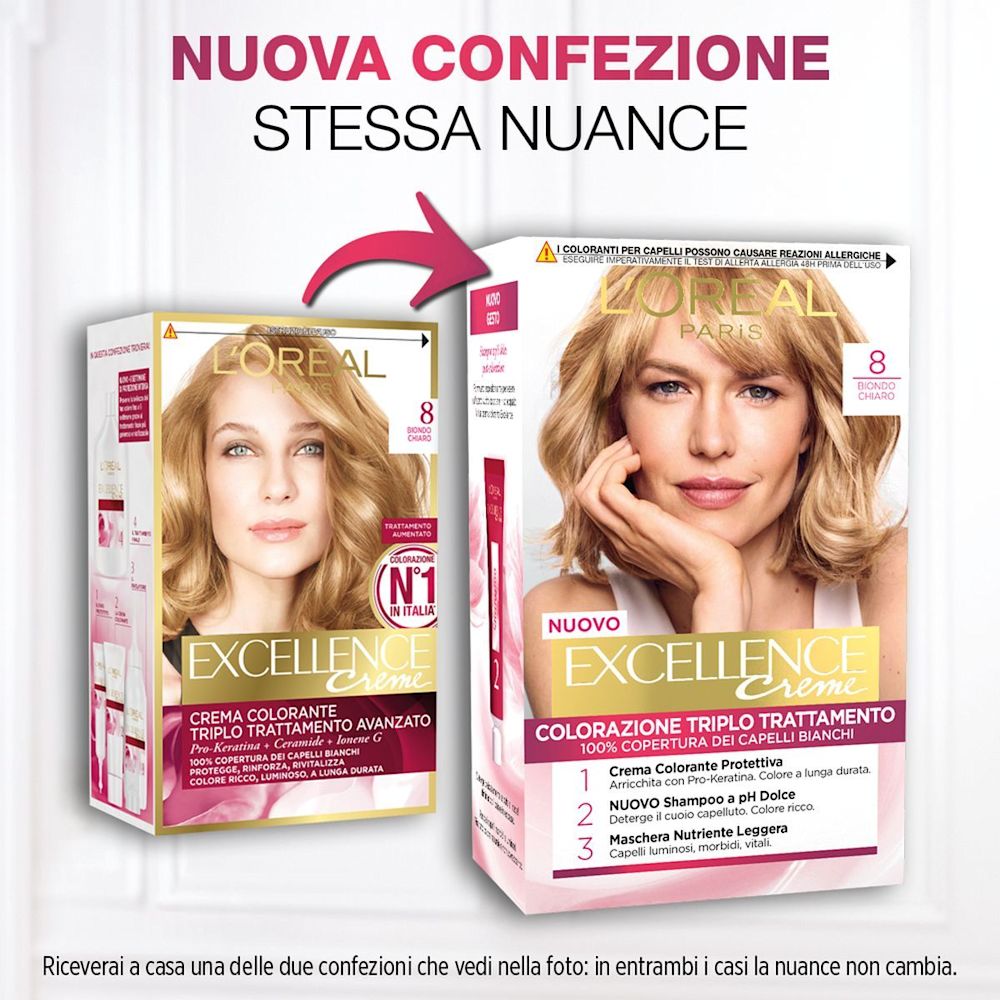 910329503 - L'Oreal Excellence Crème Colorazione permanente 8 Biondo chiaro - 4716565_3.jpg