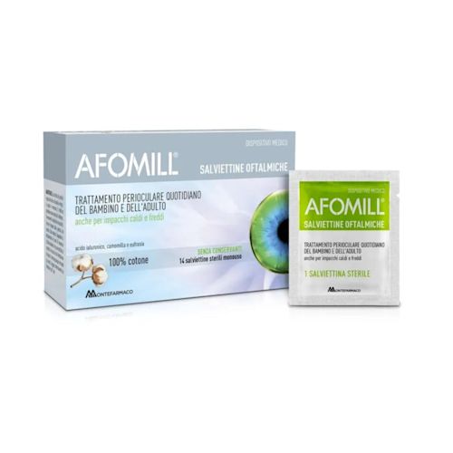 989400876 - AFOMILL SALVIETTINE OFTALMICHE 14 PEZZI - 4850317_1.jpg