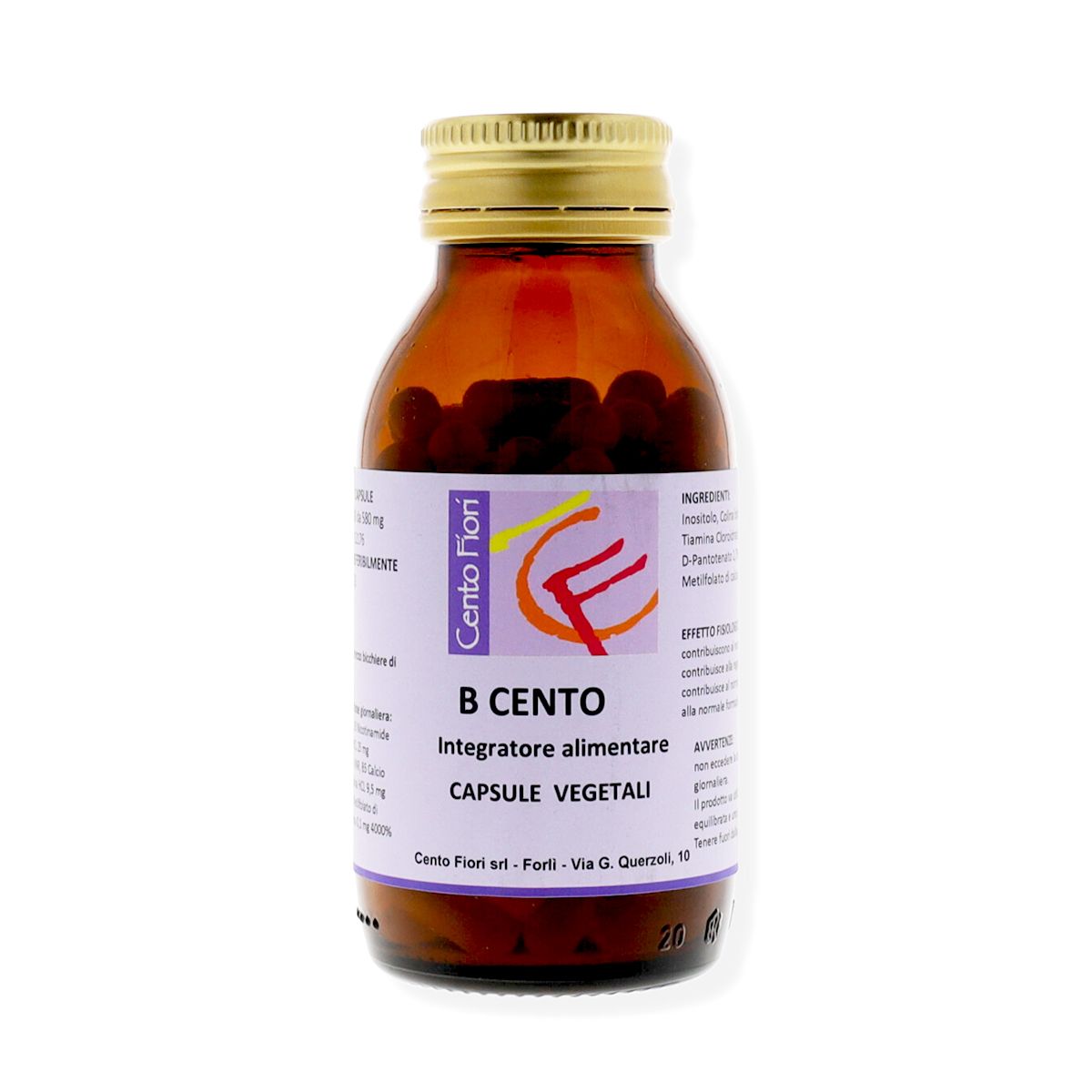 B Cento 100 Integratore Salute Metabolica Capsule Vegetali