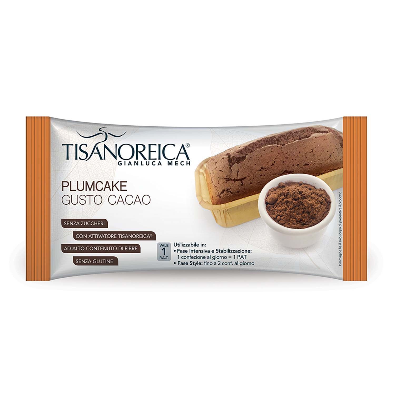 Gianluca Mech Tisanoreica Plumcake Gusto Cacao 50g