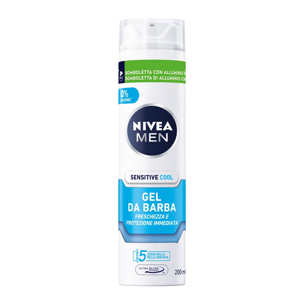 Nivea Men Sensitive Cool Gel Da Barba 200ml