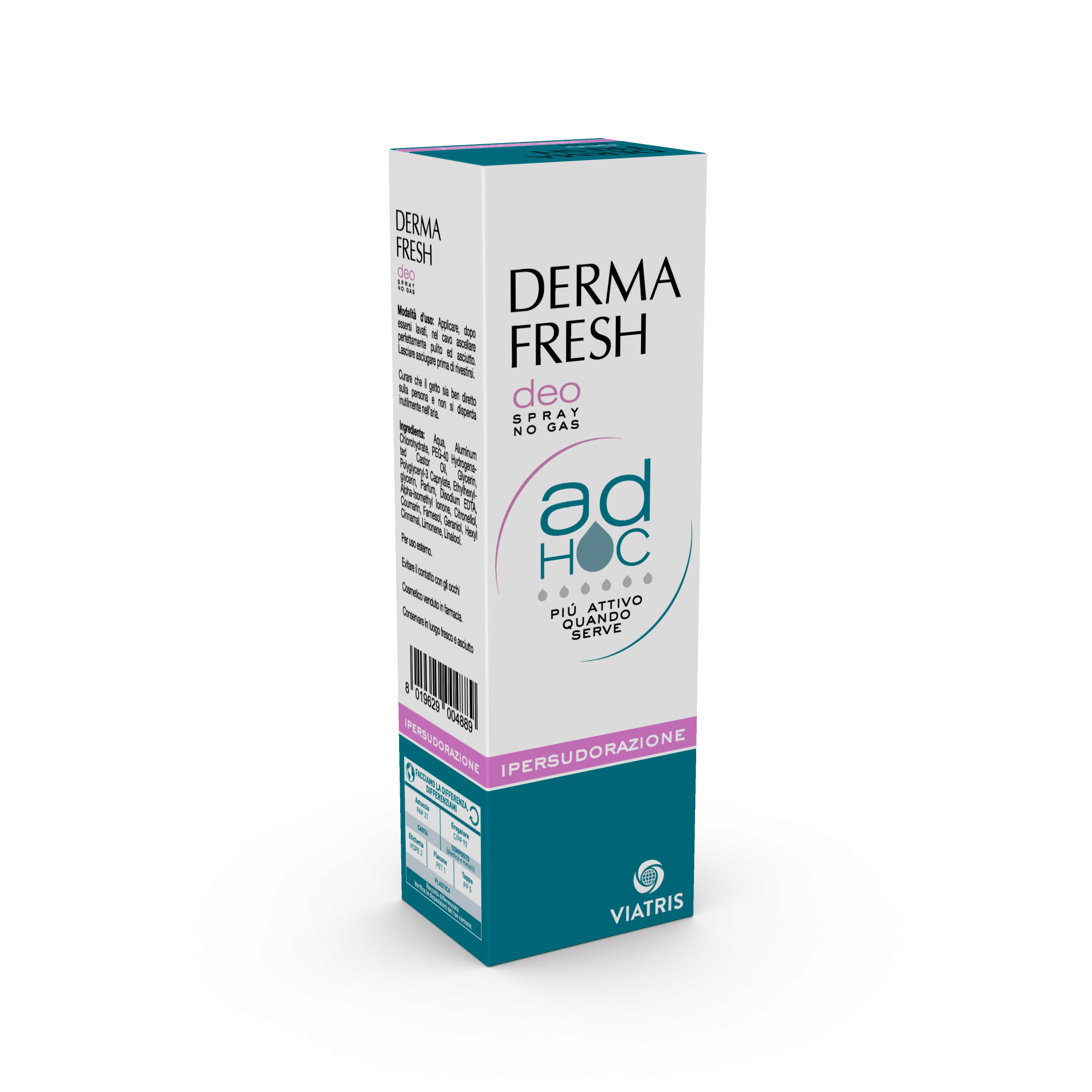 942599539 - Dermafresh Ad Hoc Ipersudorazione Deodorante Spray 100ml - 4703373_3.jpg