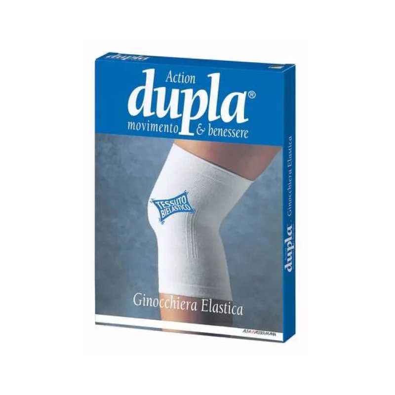 Dupla Ginocchiera Elastica Bianca Xl 1pezzo