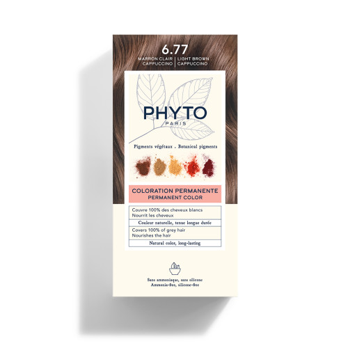 985670785 - Phyto Phytocolor Kit Colorazione Capelli 6.77 Marrone Chiaro Cappuccino - 4742340_1.jpg