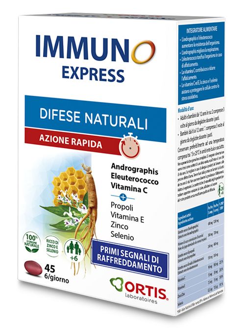 Immuno Express Integratore immunostimolante 3 X 15 Compresse