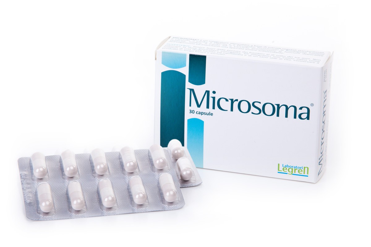 Laboratori Legren Microsoma Integratore Fegato 30 Capsule