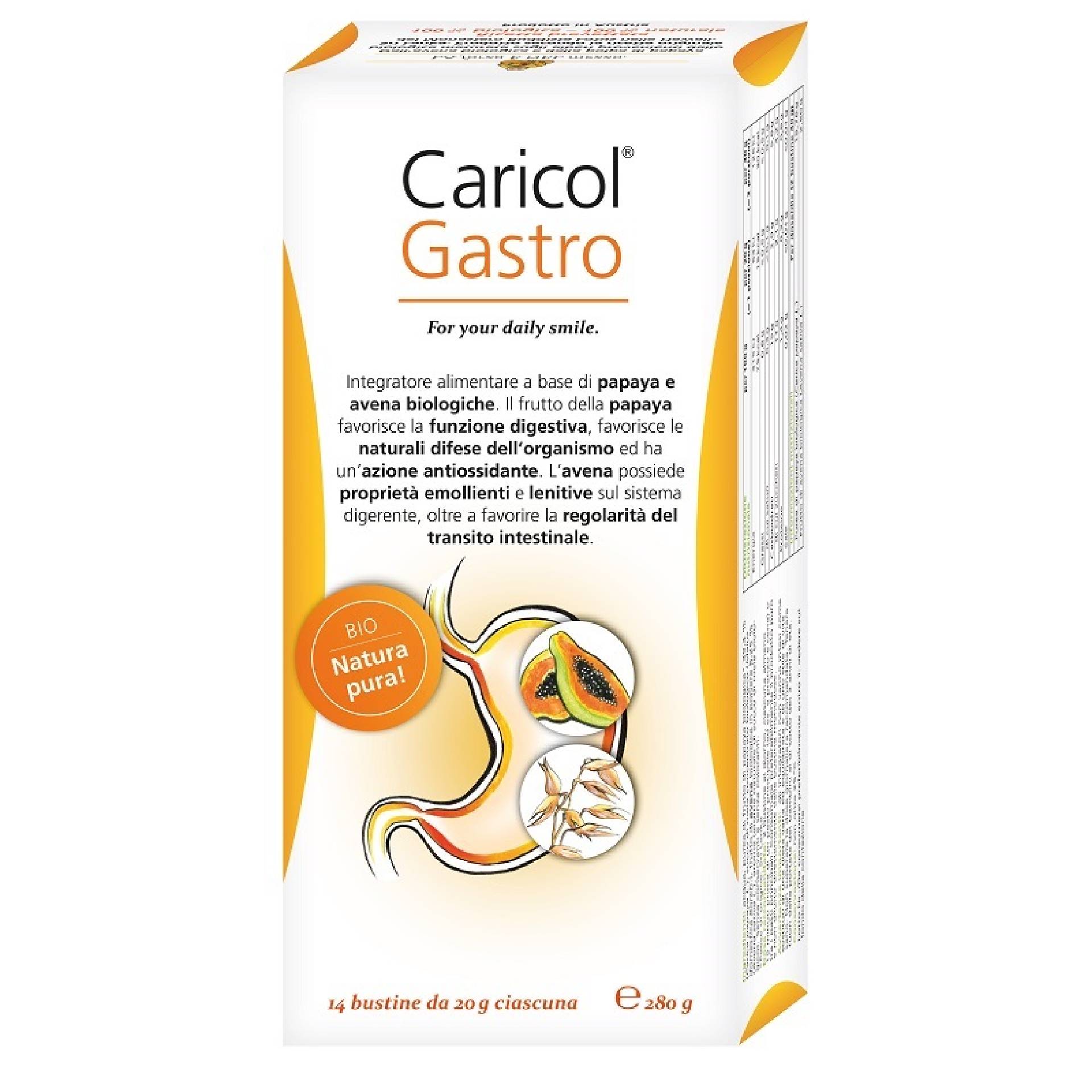 Caricol Gastro Integratore Funzione Digestiva 14 Bustine