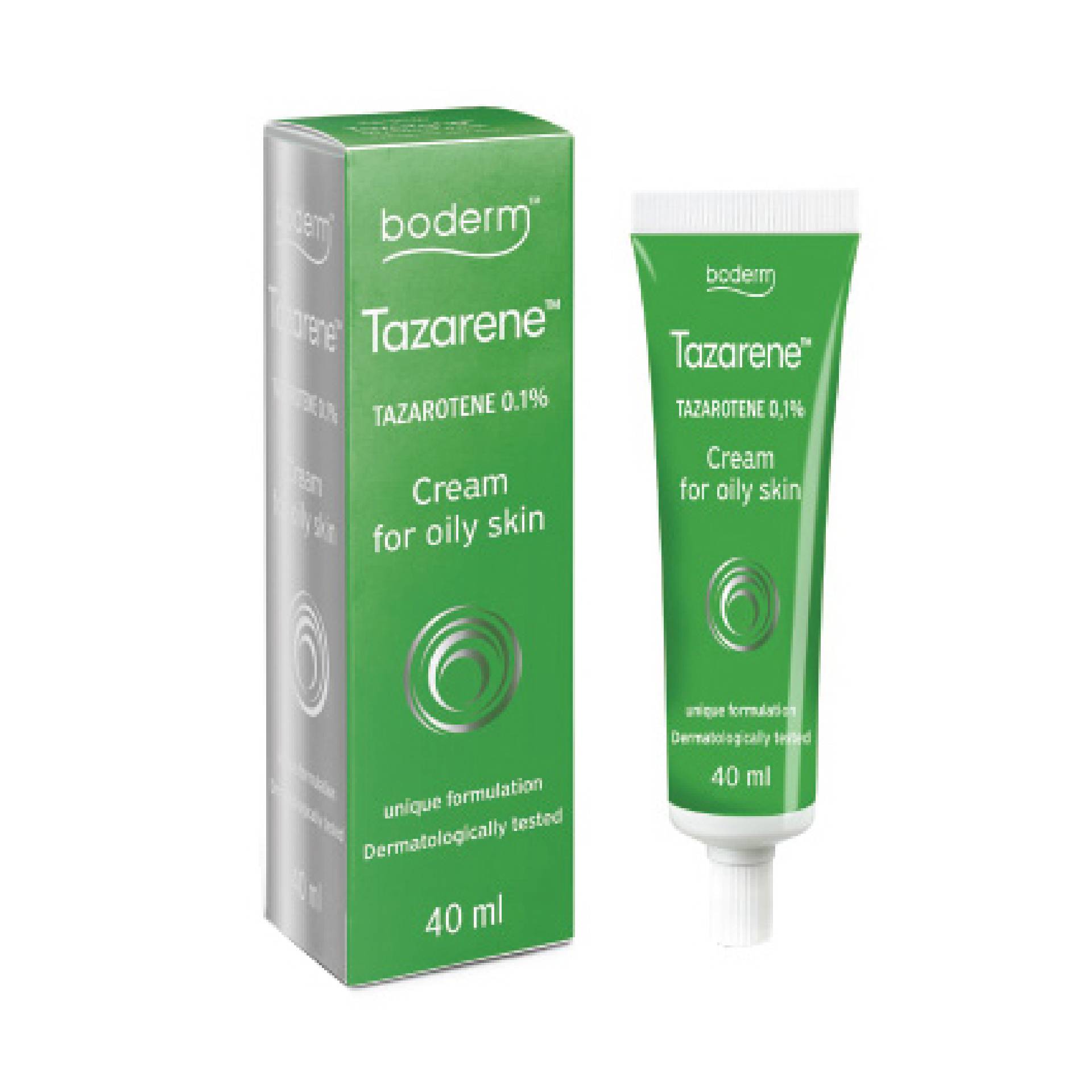 Boderm Tazarene 0,1% Crema Per Pelle Grassa 40ml