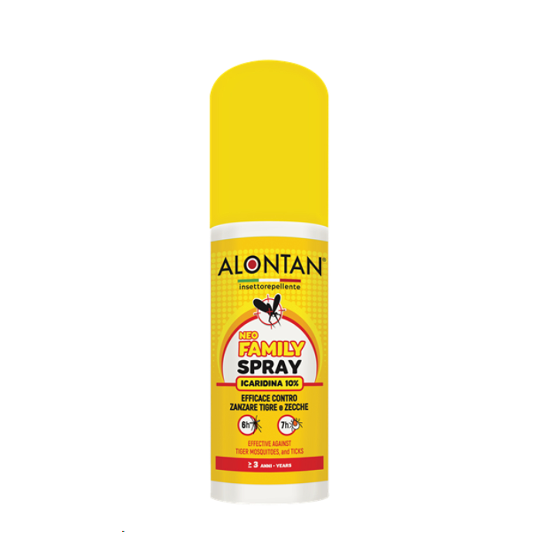 Alontan Neo Family 10% Icaridina Spray Contro le zanzare 75ml