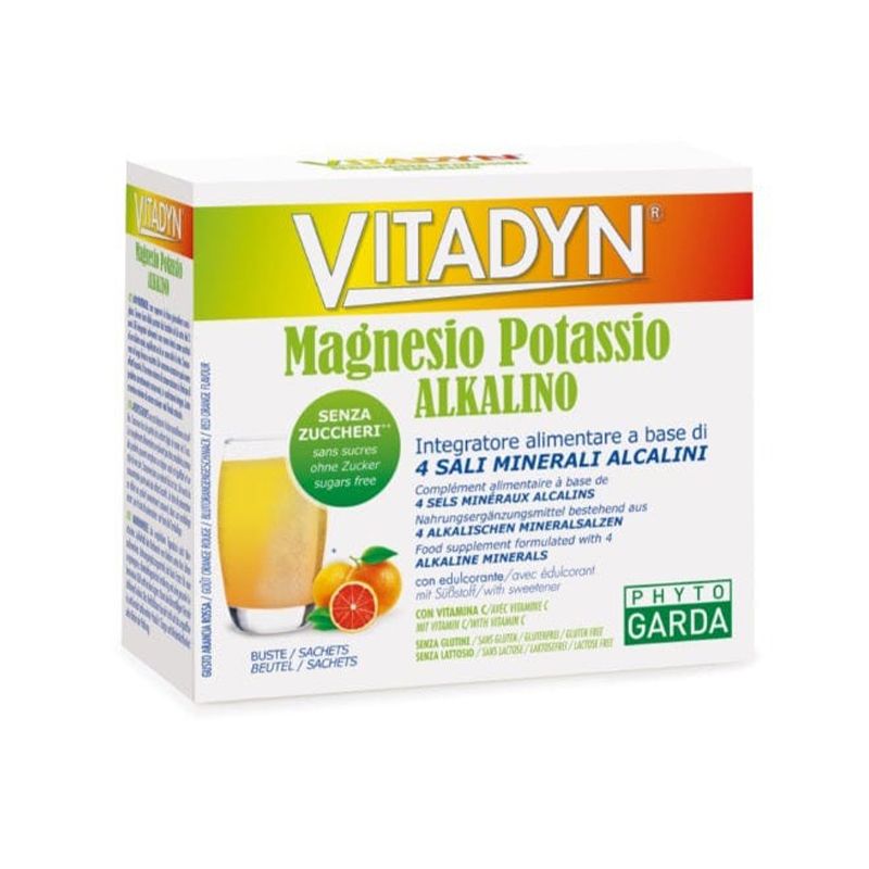 Phyto Garda Vitadyn Magnesio E Potassio Alkalino Integratore 30 Bustine