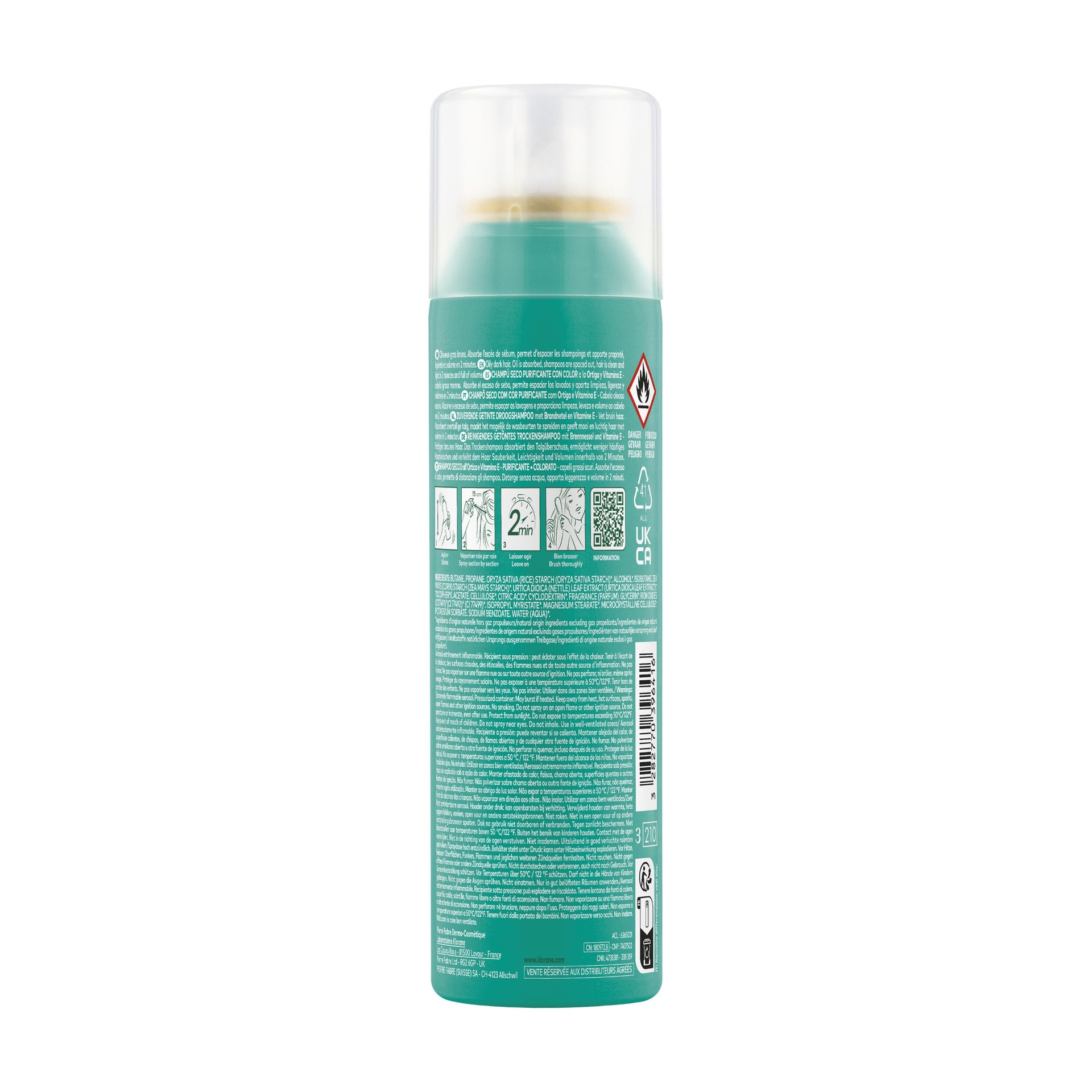 image - 987969918 - KLORANE SHAMPOO SECCO ORTICA CAPELLI SCURI 150 ML - 4797376_2.jpg