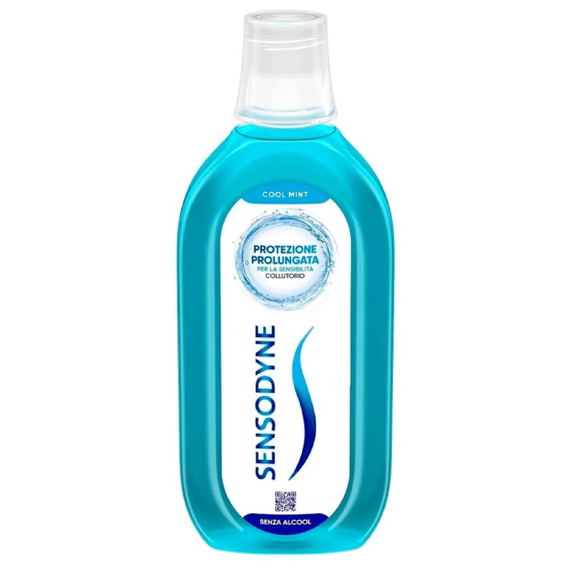 Sensodyne collutorio Cool mint Denti Sensibili alito Fresco Senza Alcool Gusto Menta 500ml​