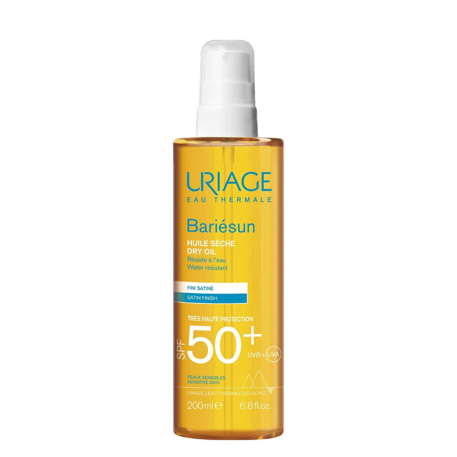 Uriage Bariesun Olio Secco Pelle Sensibile SPF 50+ 200ml