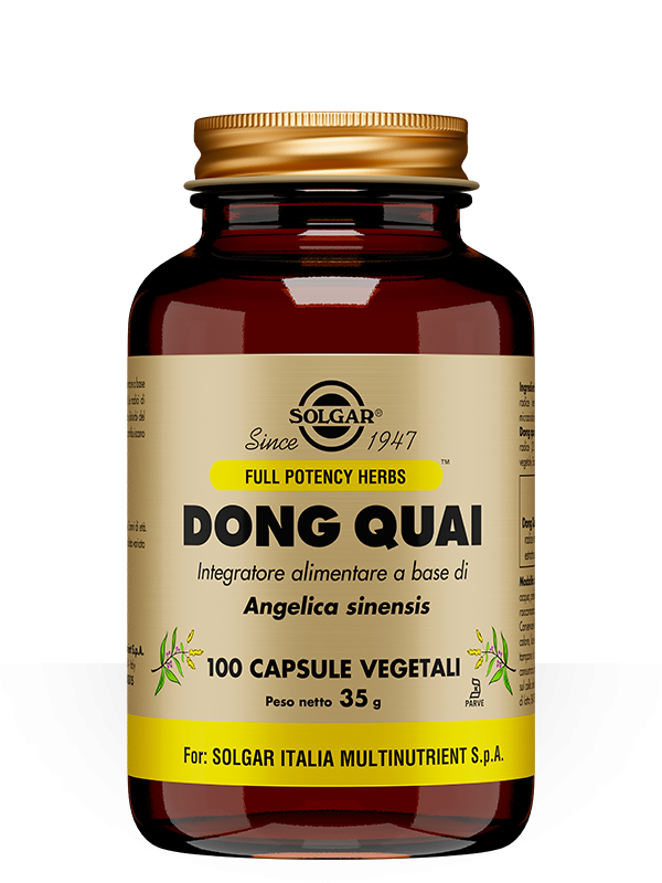 Solgar Dong Quai Integratore Di Angelica 100 Vegicaps