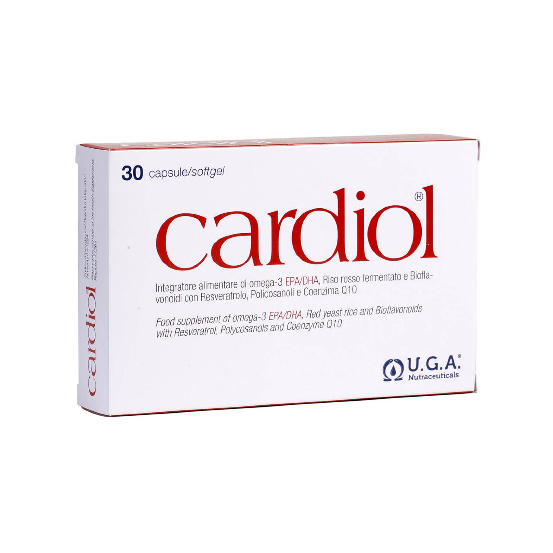 Cardiol Integratore Di Omega-3 Epa/dha 30 Capsule