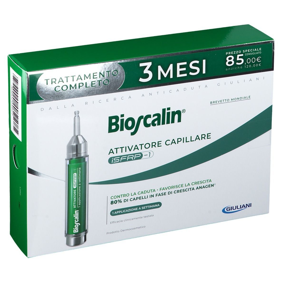 Bioscalin Attivatore Capillare Isrfp-1 Capelli Deboli 2 Fiale 10ml