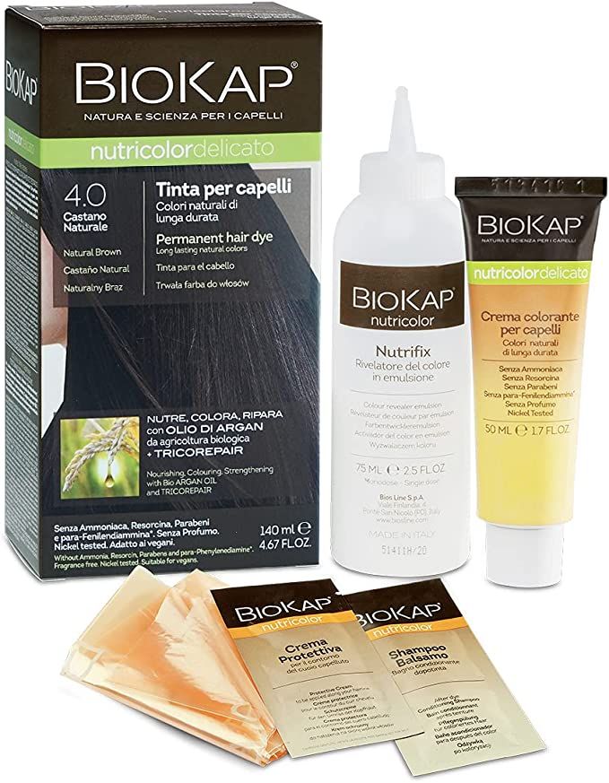 Biokap Nutricolor Delicato Tinta Capelli 4.0 Castano Naturale