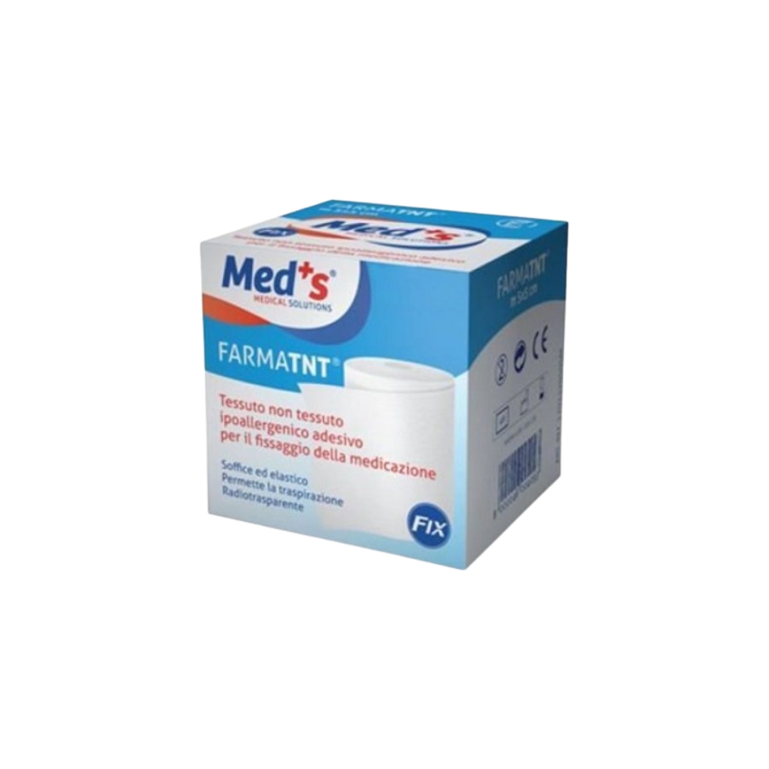 image - 931988253 - Cerotto adesivo in tessuto non tessuto, ipoallergenico, per fissare medicazioni su ferite di media profondità, morbido ed elastico, 500x10cm. - 0007028_1.jpg