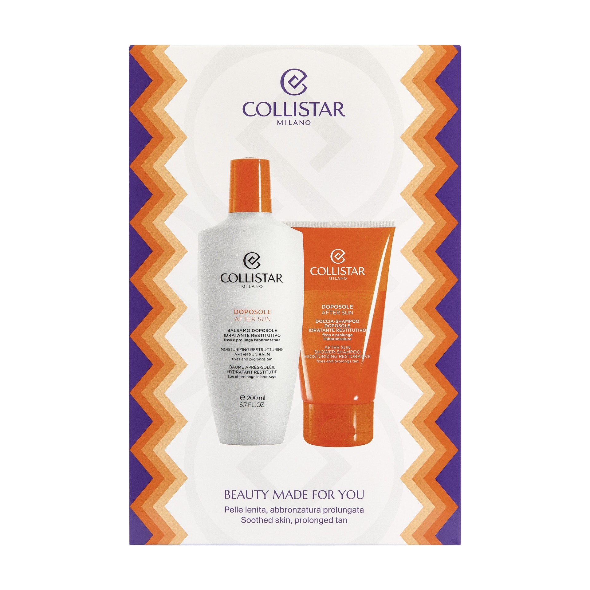 image - 952042745 - Set doposole completo che combina un balsamo idratante e restitutivo con un doccia-shampoo delicato, ideale per detergere e nutrire pelle e capelli dopo l&rsquo;esposizione al sole. - 4867689_1.jpg