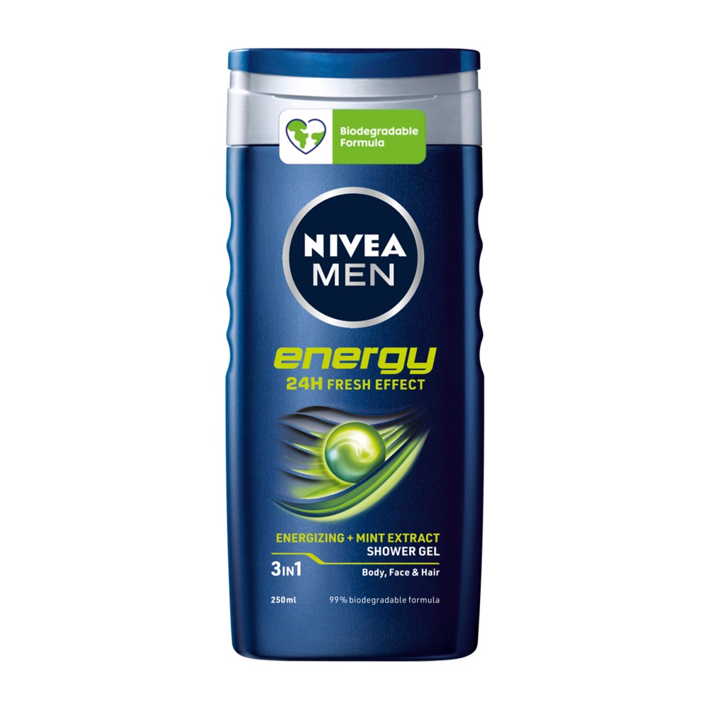 Nivea Doccia Energy For Men 250ml