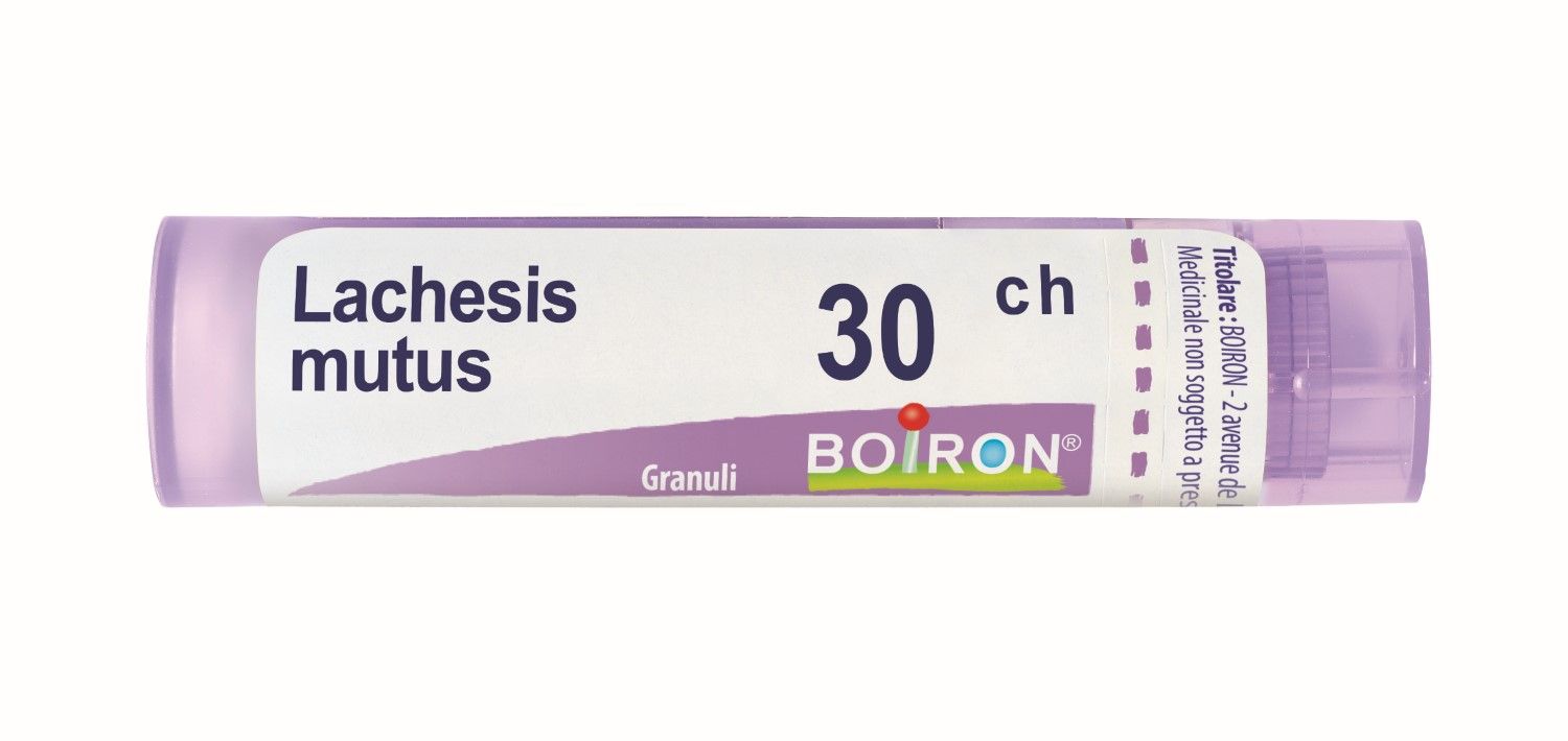 Boiron Lachesis Mutus 30ch Granuli