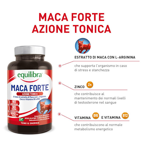 Equilibra, Sostegno Forte Zero, Integratore Stanchezza, 18 Bustine, Con Magnesio, Ferro, Creatina (3g), Arginina (2g), e Beta-Alanina (400mg), Gusto Arancia e Limone, Senza Zuccheri
