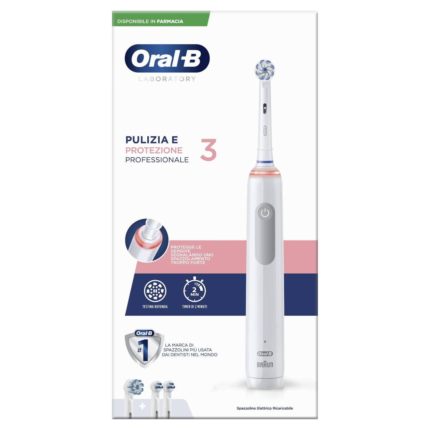 Oral-b Laboratory Spazzolino Elettrico Pro 3