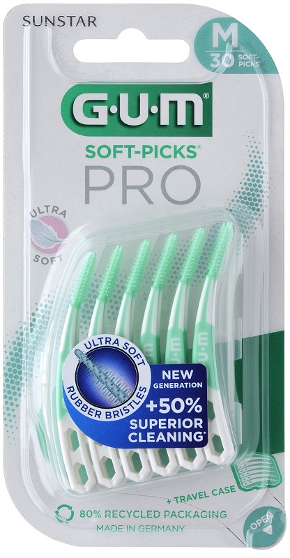 Gum Soft Pick Pro Medium Scovolino 30 Pezzi