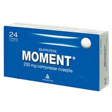 Moment 200mg Analgesico Ibuprofene 24 Compresse