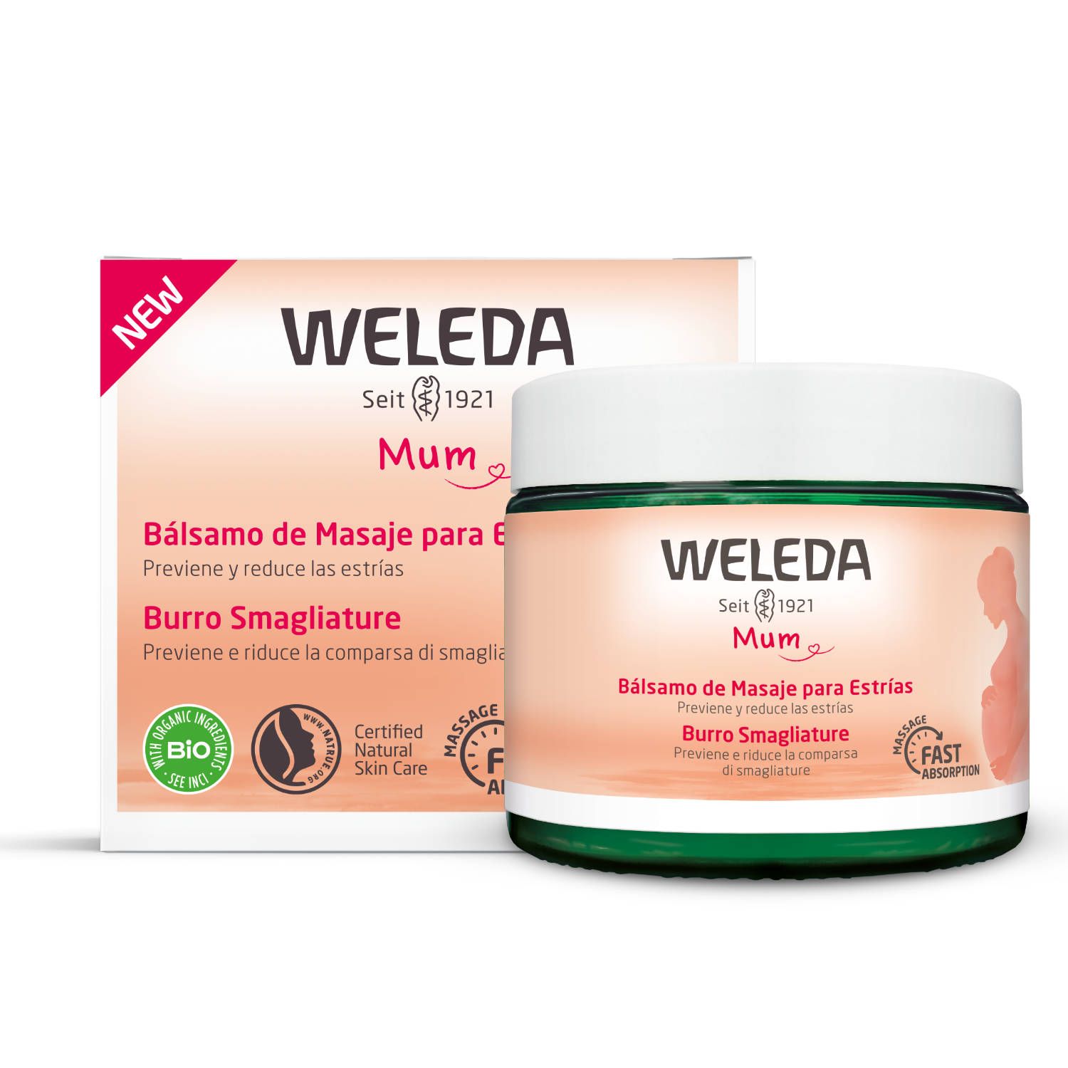 Weleda Mum Burro Corpo Smagliature 150ml