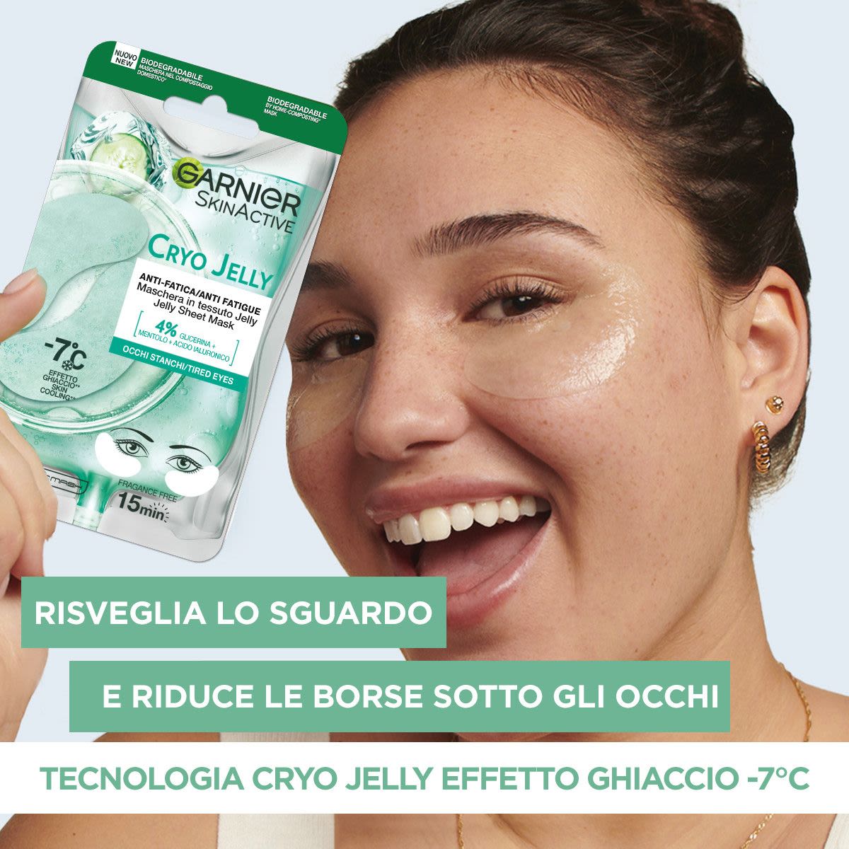 image - 986035398 - Garnier Skinactive Hyaluronic CryoJelly maschera occhi anti-fatica 1 pezzo - 4742899_3.jpg